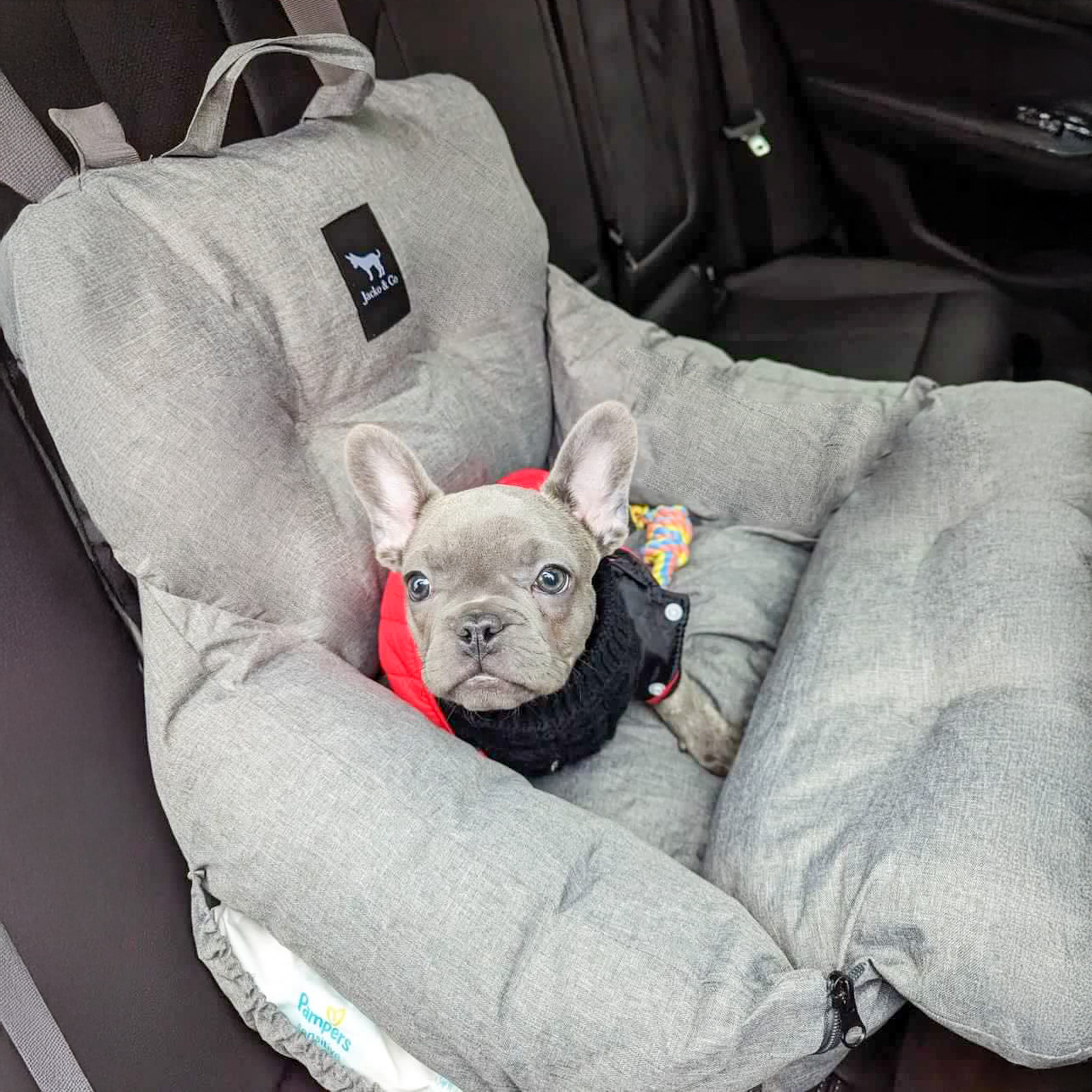 Dog Car Seat For Medium Large Dogs Under 55lbs, Detachable And Washable