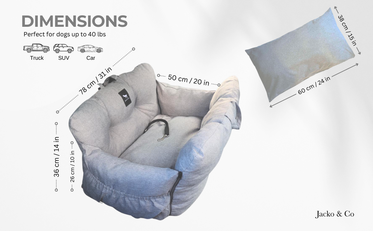 Heated dog bed for car cheap